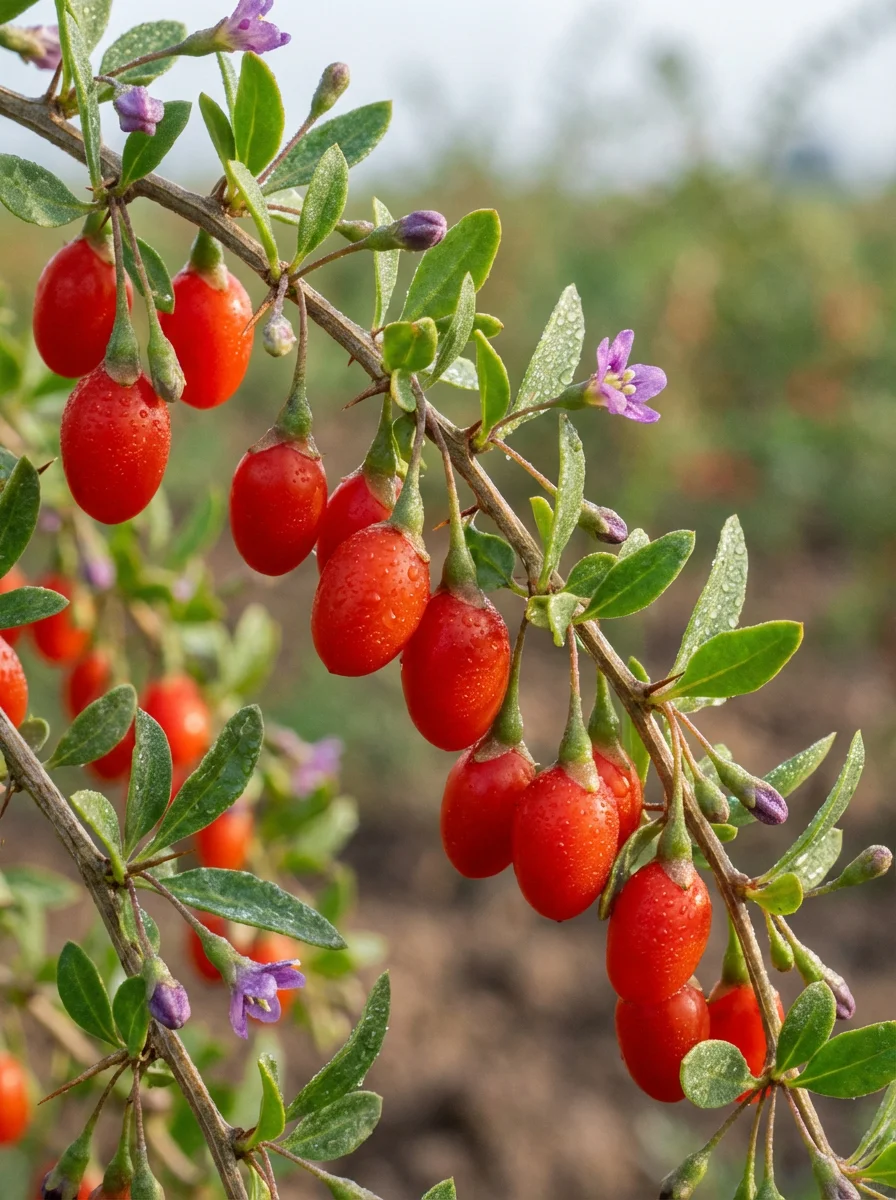 枸杞【植物猪自然笔记】F70