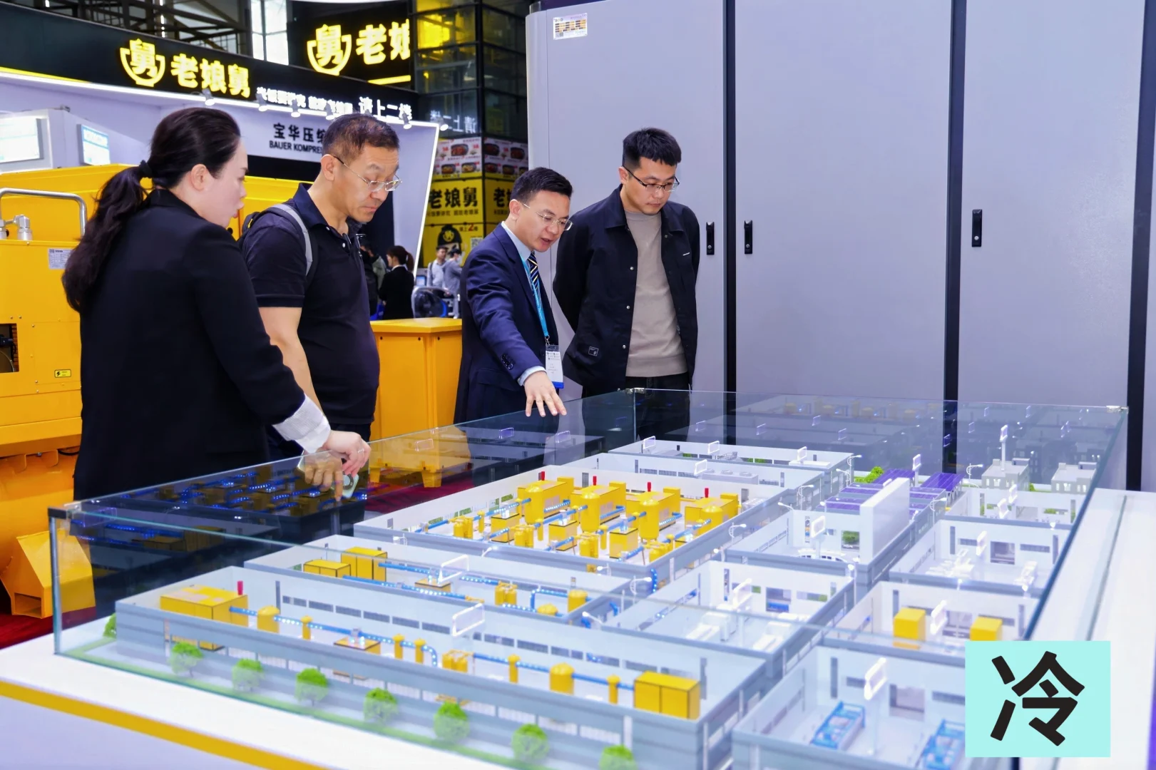 逛展随记，工业节能立体沙盘现场版