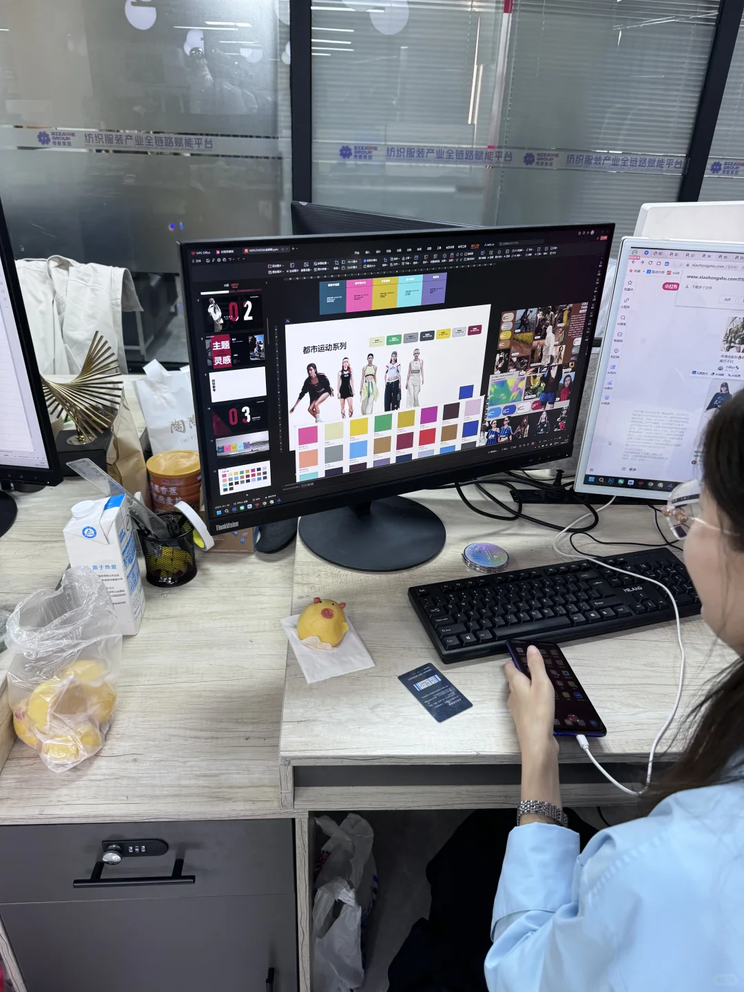 服装设计工作室|日常工作~