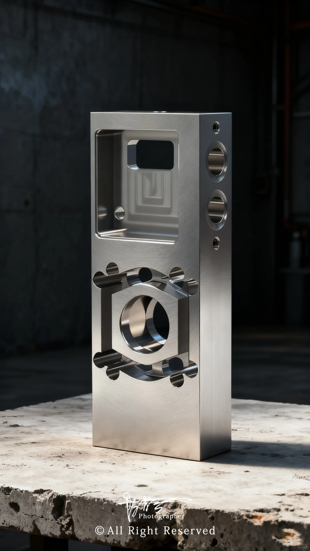 工业风精密零件拍摄