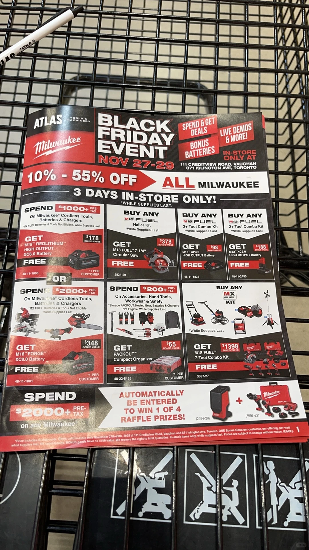 Atlas工具店。黑五。又是买工具的周末！?