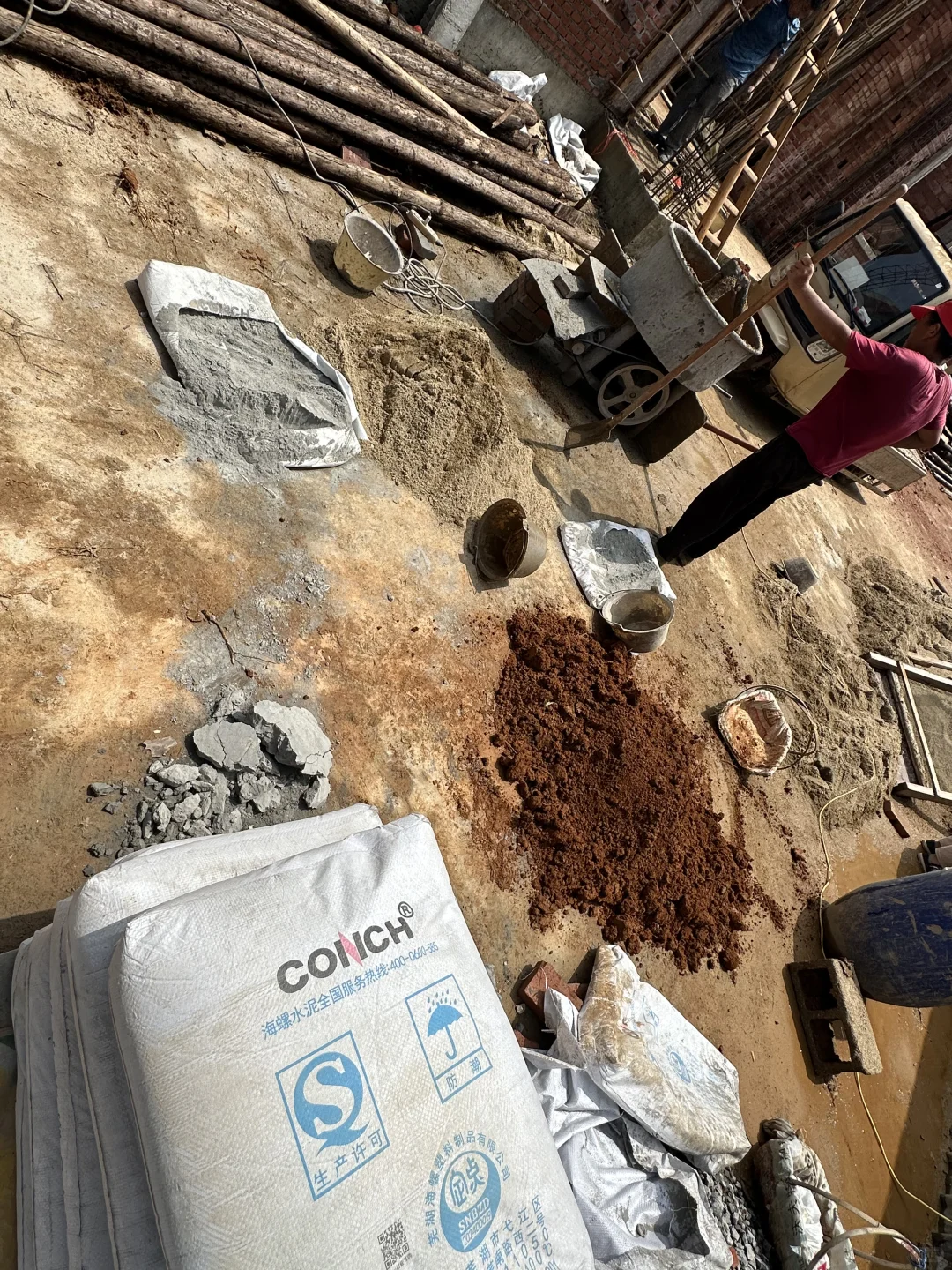 自建房之水泥～