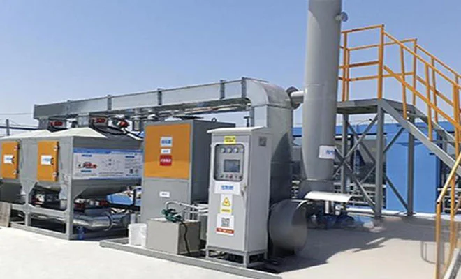 工业废气净化处理流程