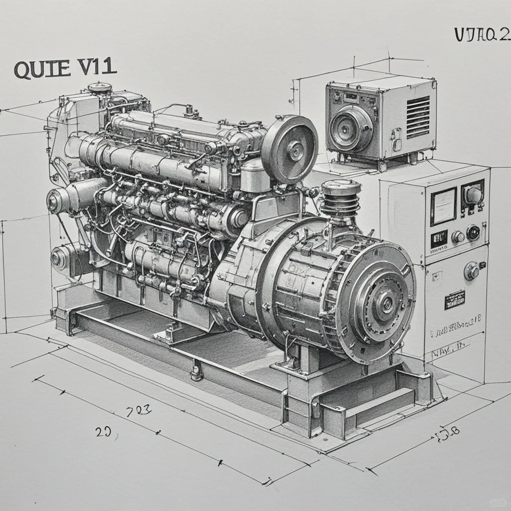 产品工业化设计｜机械发动机