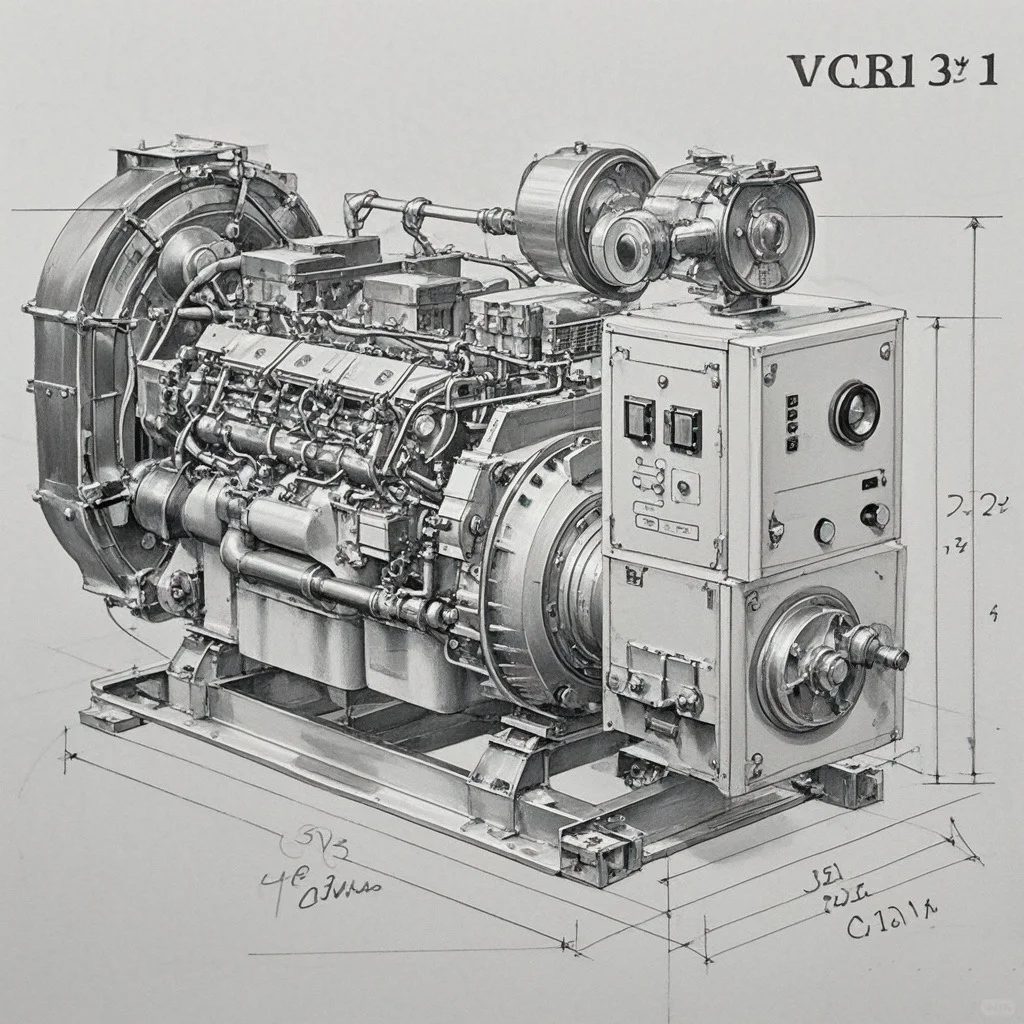 产品工业化设计｜机械发动机