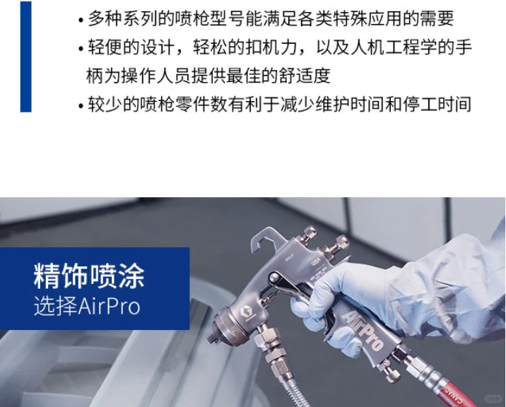 工业之美 璀璨而有力量固瑞克喷枪