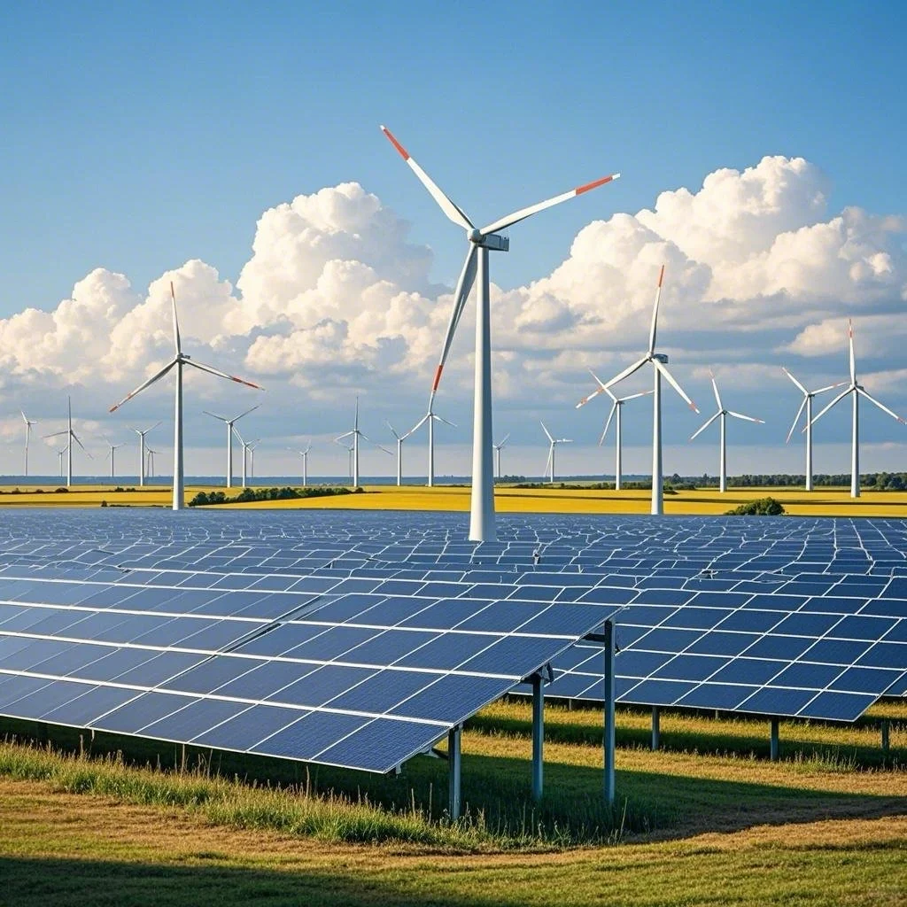 绿色能源：为地球贡献力量。