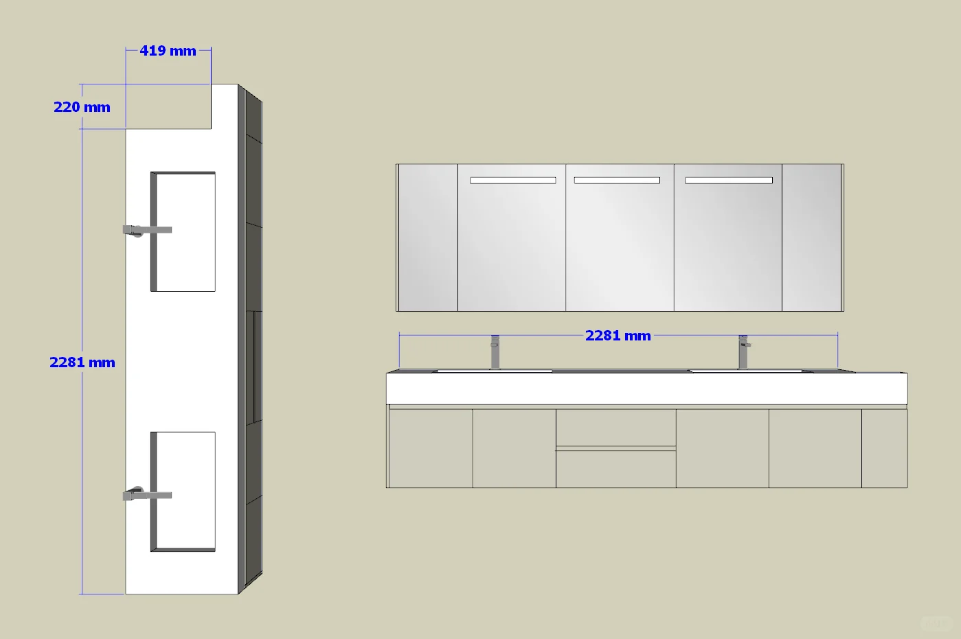 哇！这柜子也太好看了吧～～～