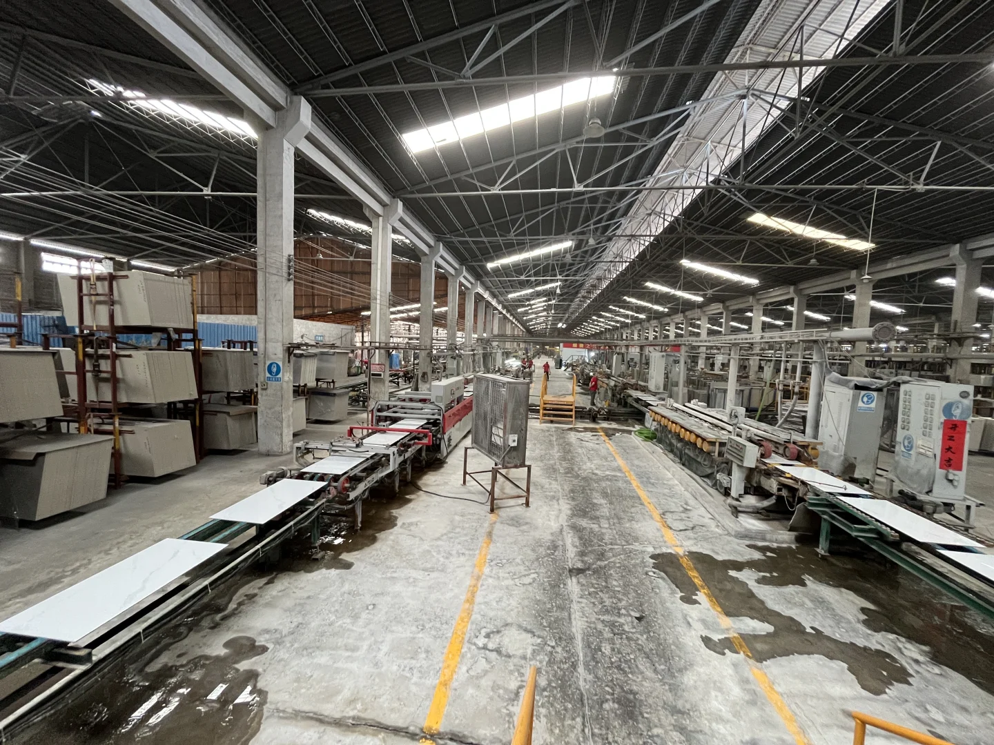 瓷砖工厂?生产线