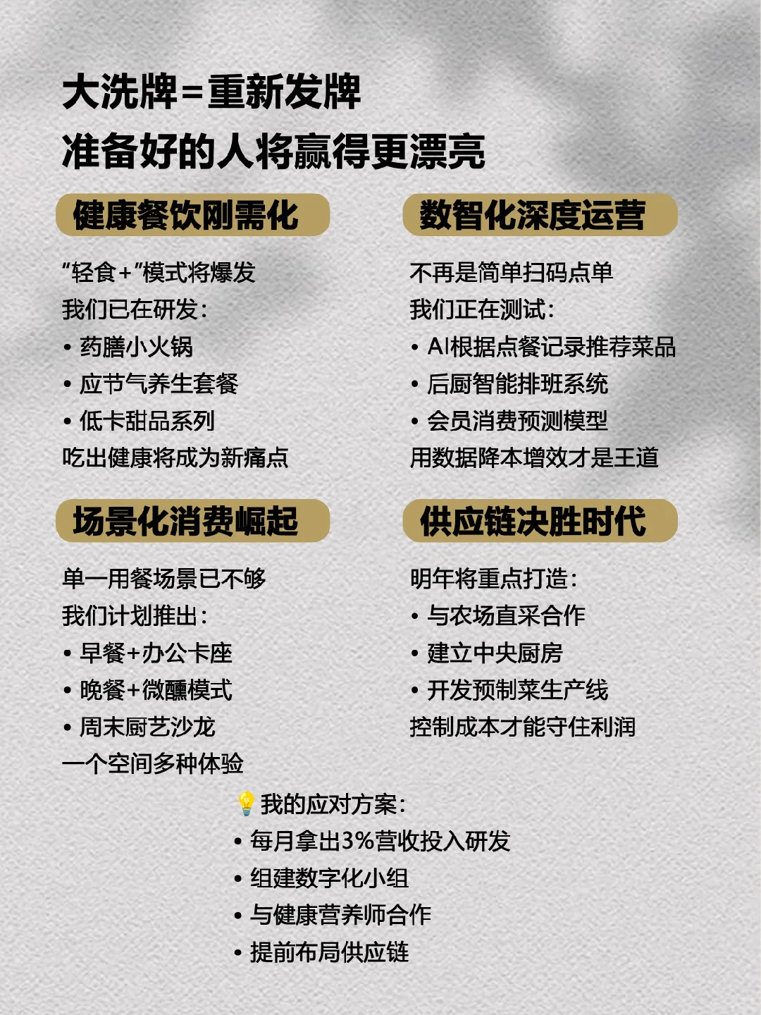 2025下半年，餐饮行业将迎来大洗牌