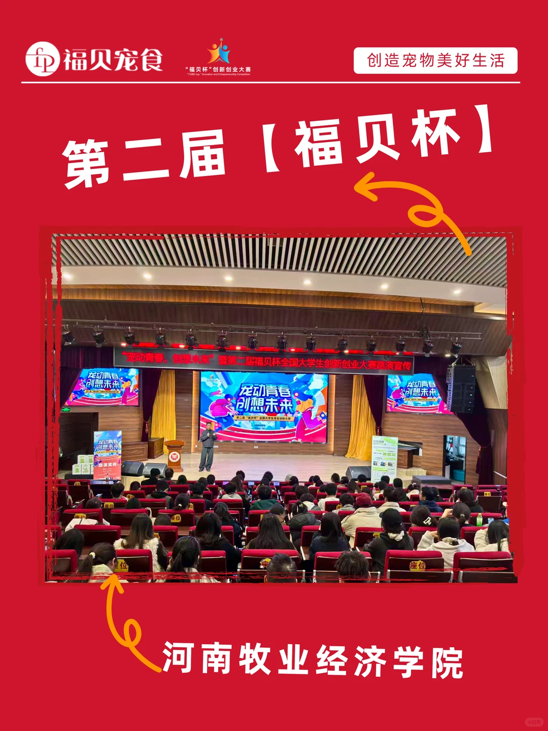 第二届“福贝杯”校园路演，解锁河南牧院站