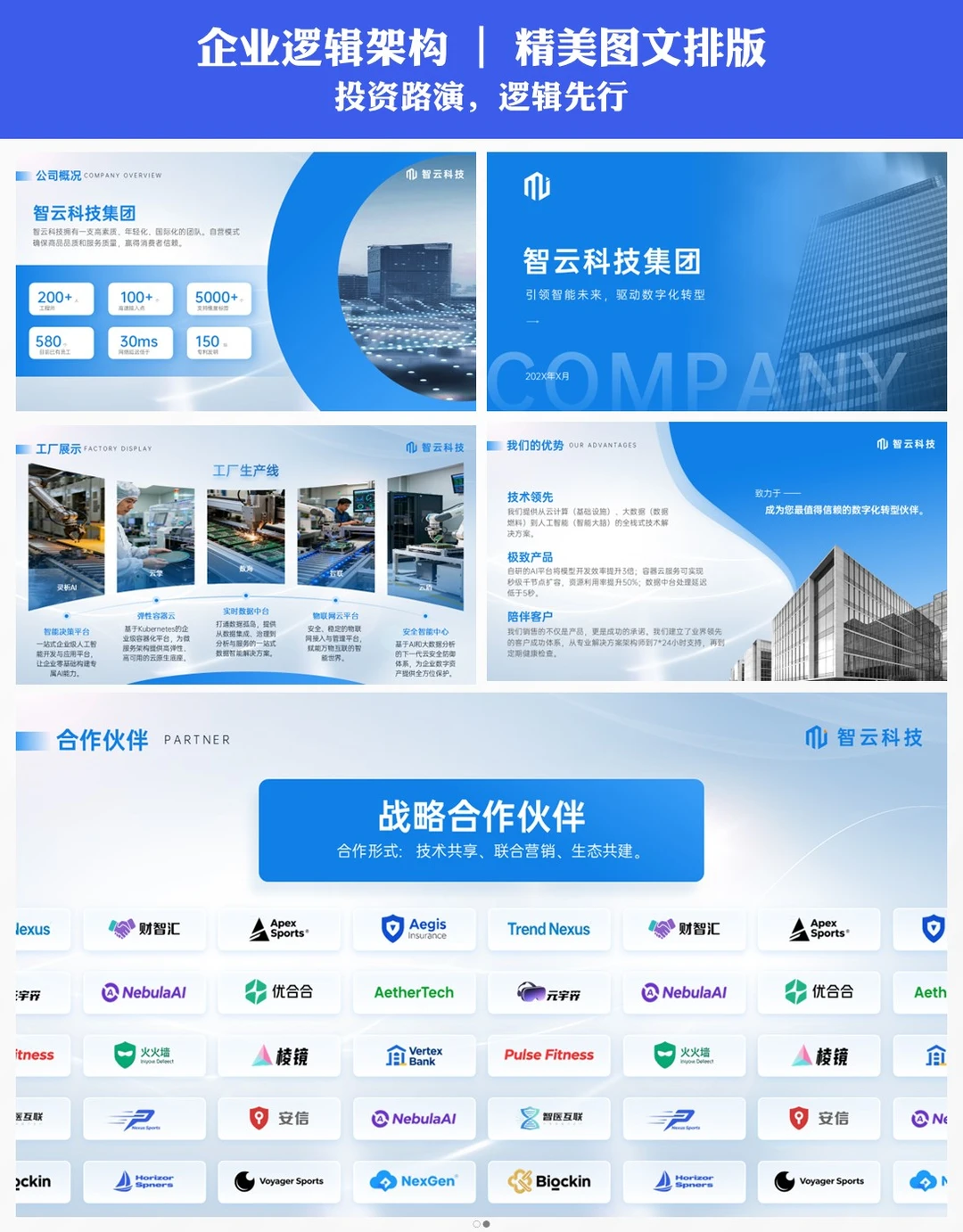 企业简介ppt模板｜中小企业必备