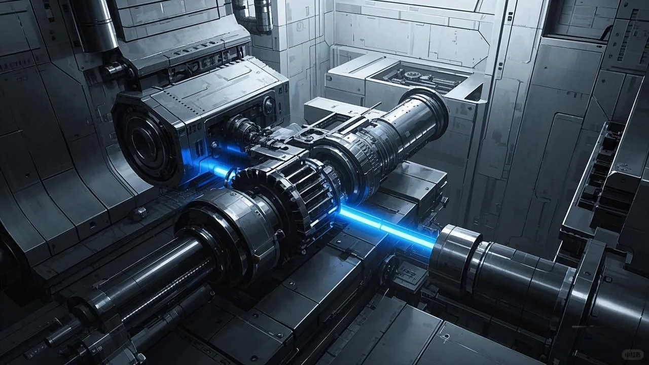 机械齿轮图片，PPT插图，科技机械