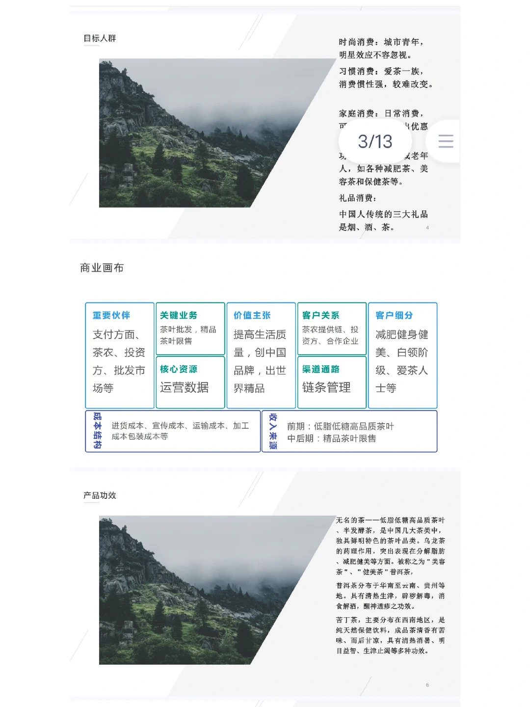 互联网+乡村振兴茶叶助农计划书+完整版PPT