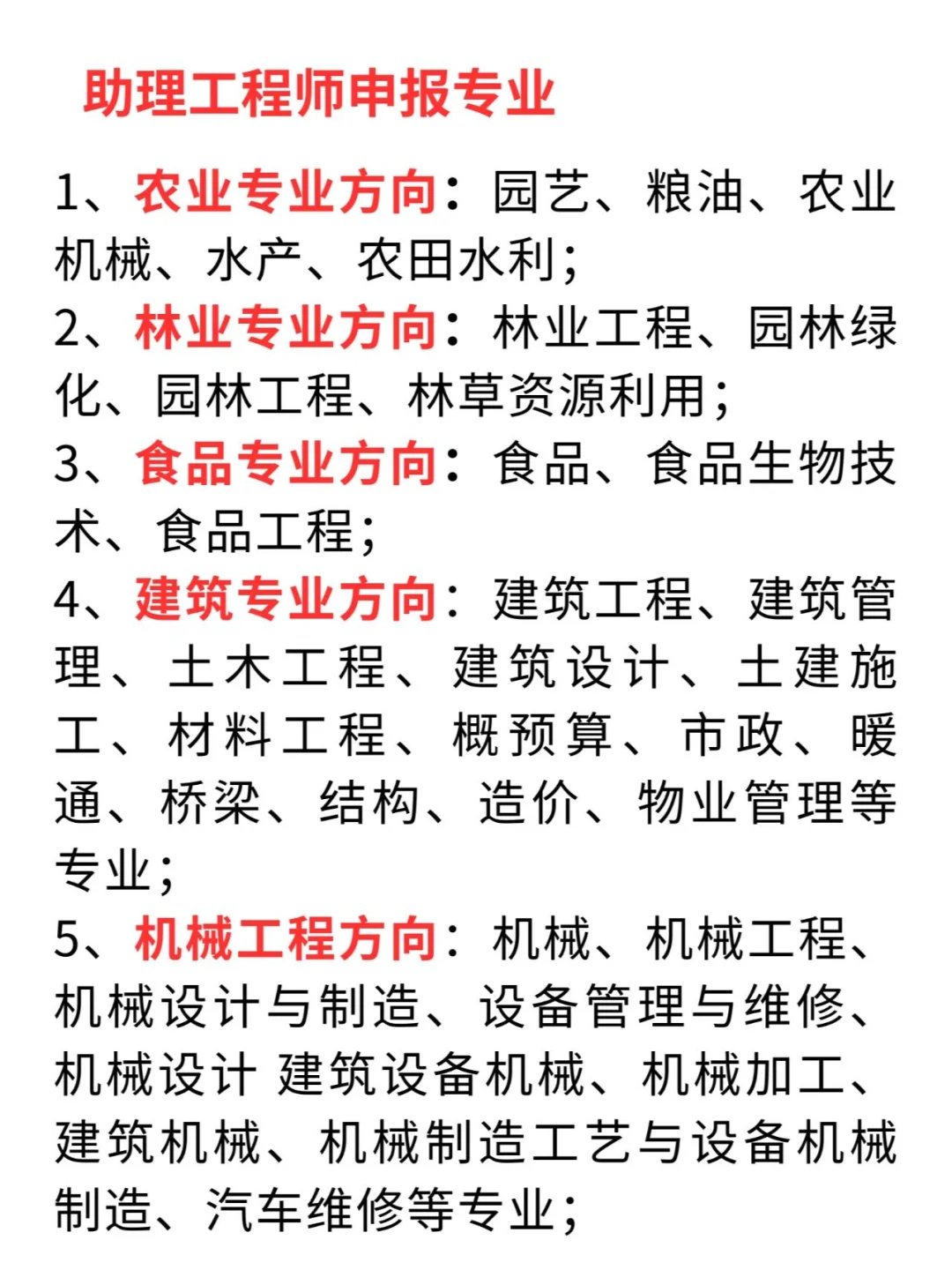 助理工程师专业大盘点！你适合哪个方向呢？