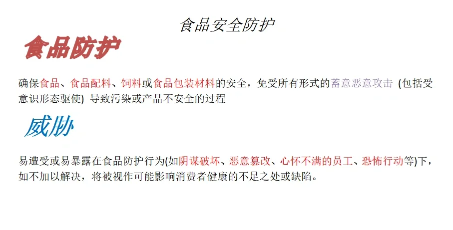食品品控｜工作日常｜食品安全防护的探讨