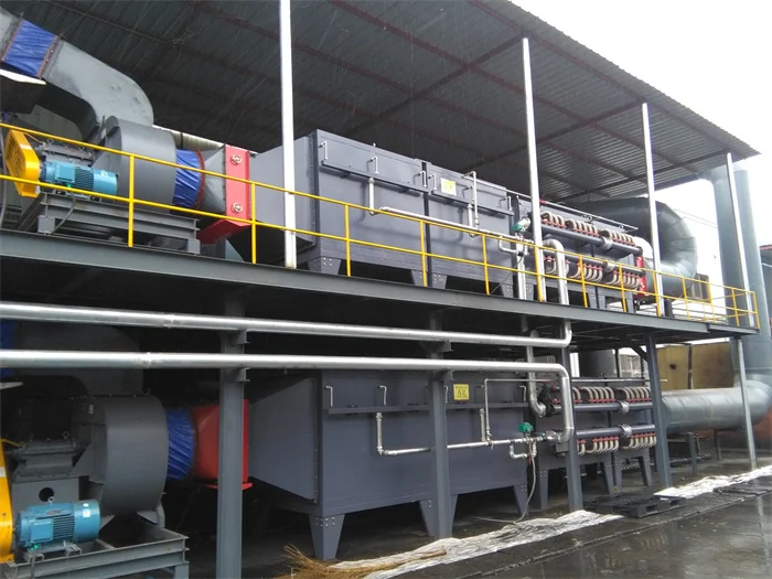 静电式净化回收设备在手套废气治理的应用