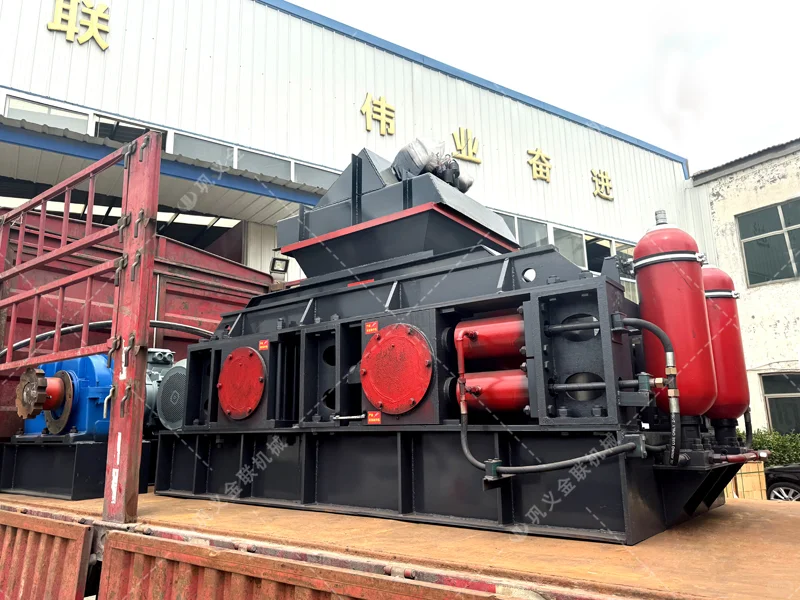 产能焦虑终结者——液压对辊破碎机