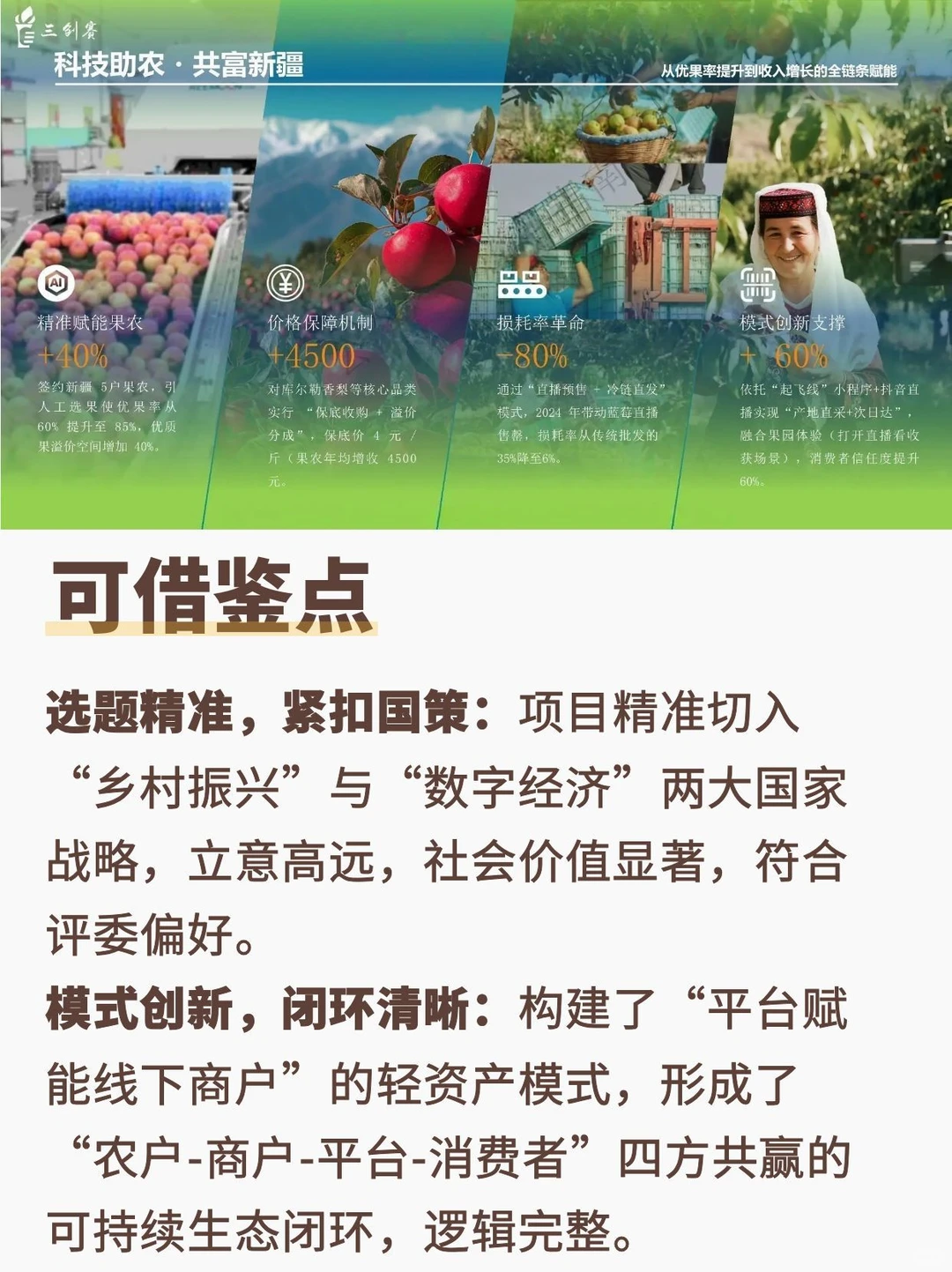 三创赛｜乡村振兴“国特”案例解析