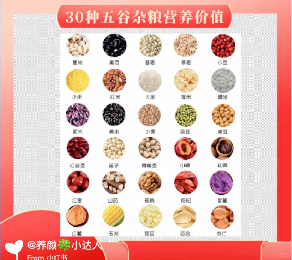30种五谷杂粮任你选择