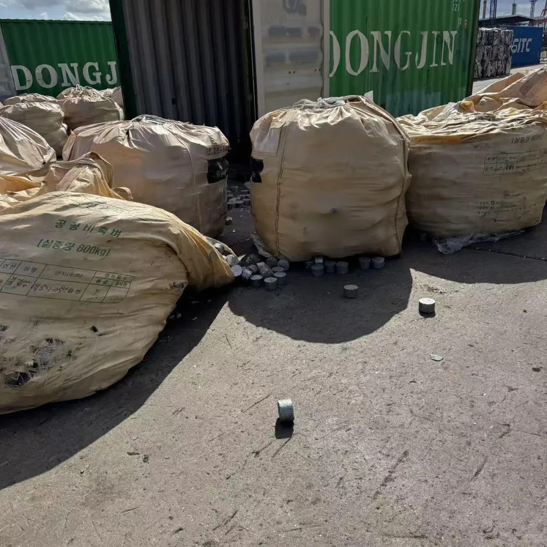 铝屑进口：宁波大榭码头查验现场