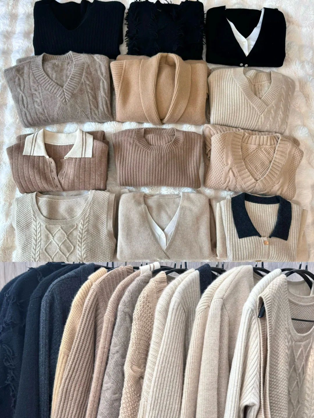 安利苏州这几家羊绒工厂，买/织了18件羊绒衫