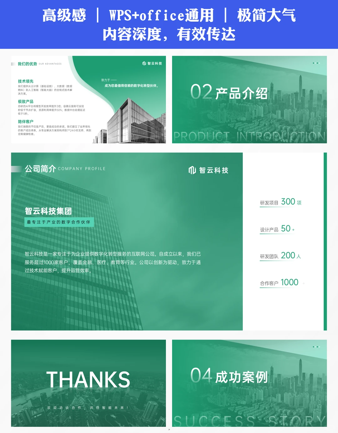 企业简介ppt模板｜中小企业必备