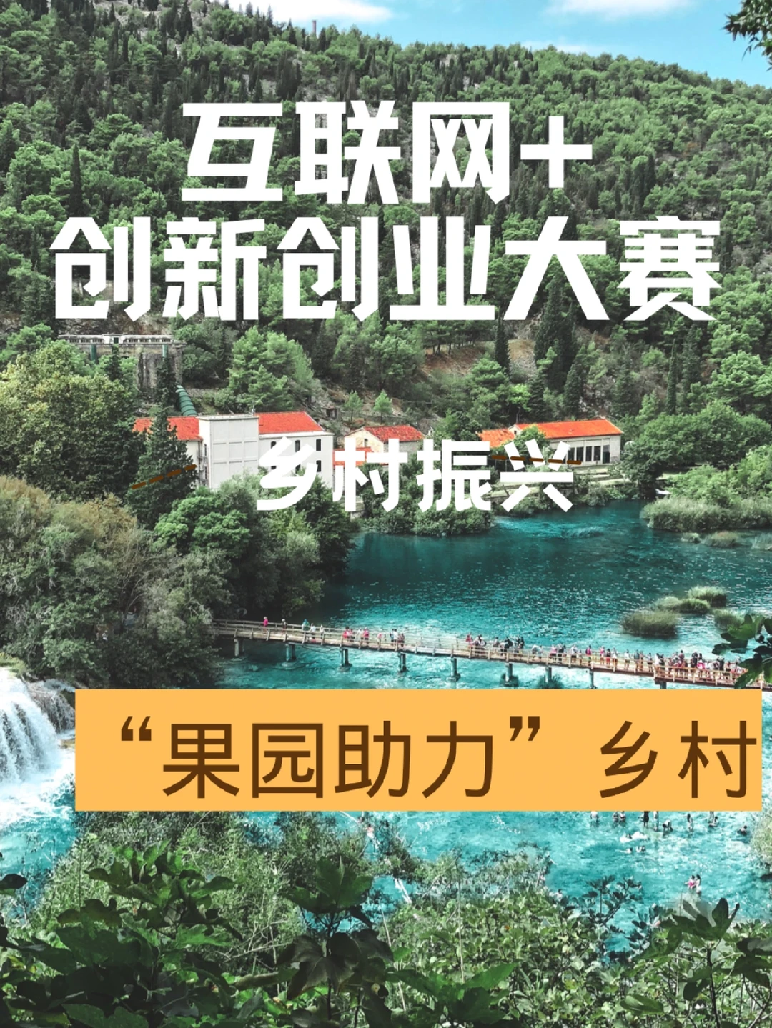 互联网+创新创业大赛(乡村振兴+果园计划)