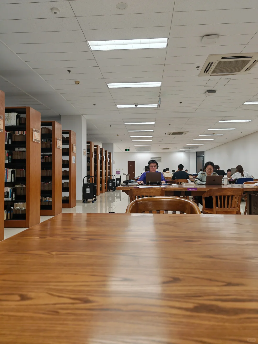 半年来第一次进图书馆就待到闭馆