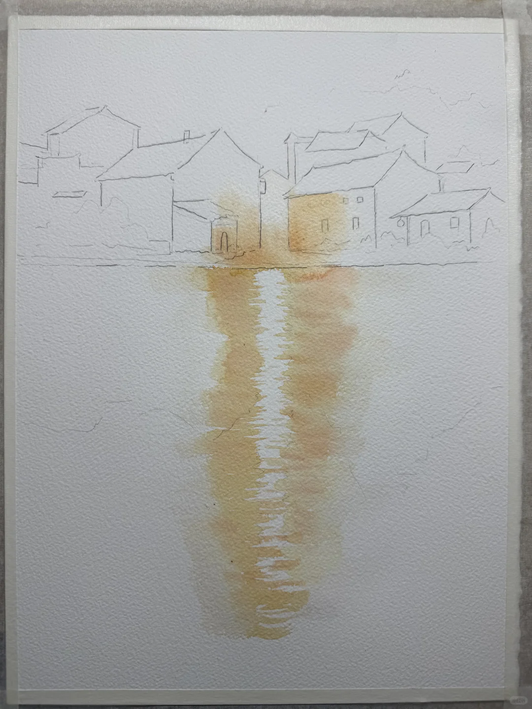 粉丝留言叫我画水,那必须要安排上呀