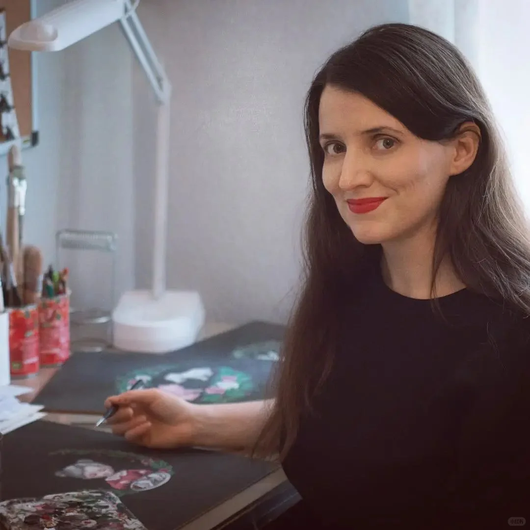 这位画家吃素30多年,她说人和动物息息相关