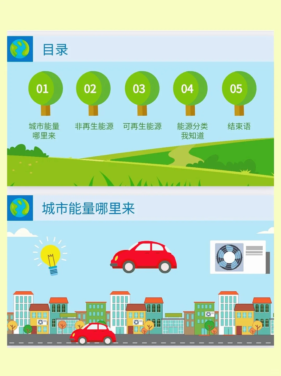 大班科学《地球的能量》