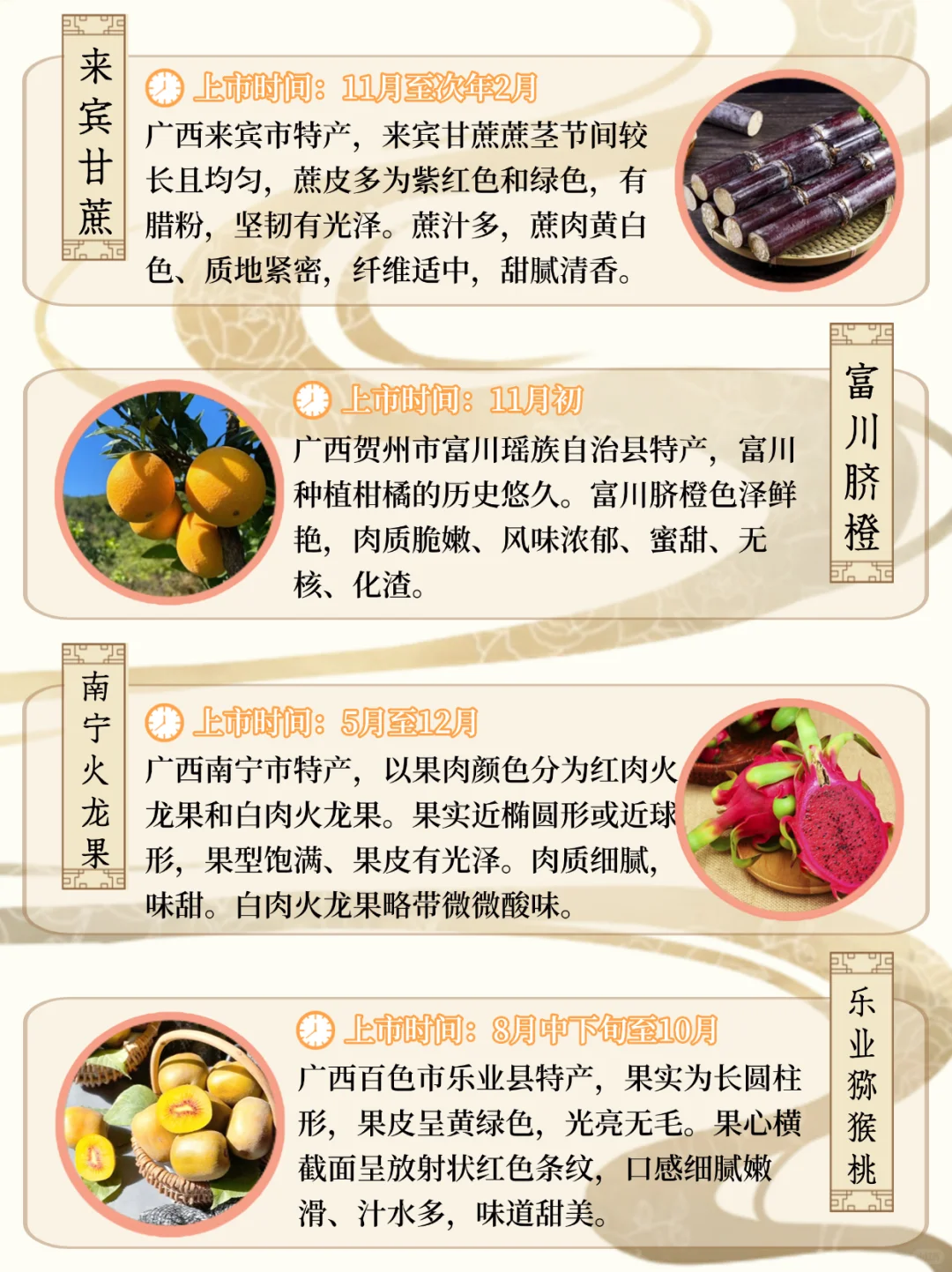 广西水果图鉴丨广西就是水果脑袋的快乐星球