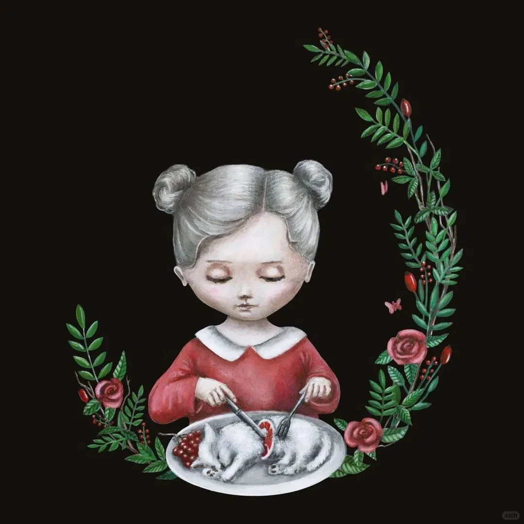 这位画家吃素30多年,她说人和动物息息相关