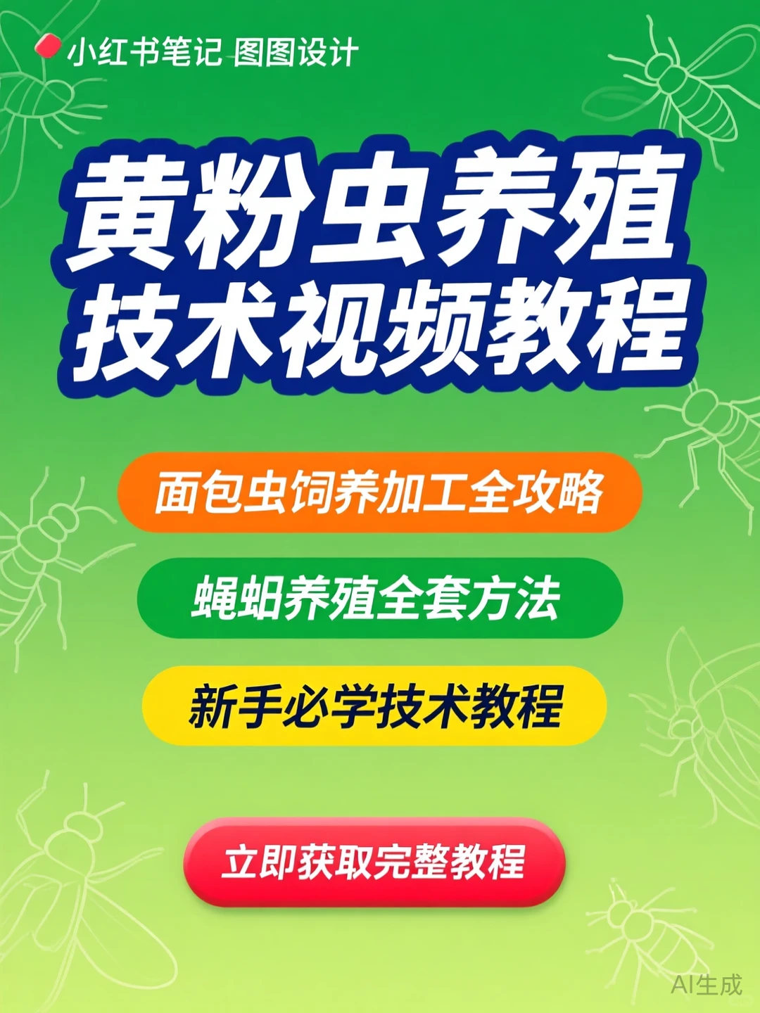 黄粉虫养殖攻略·全套技术教程干货