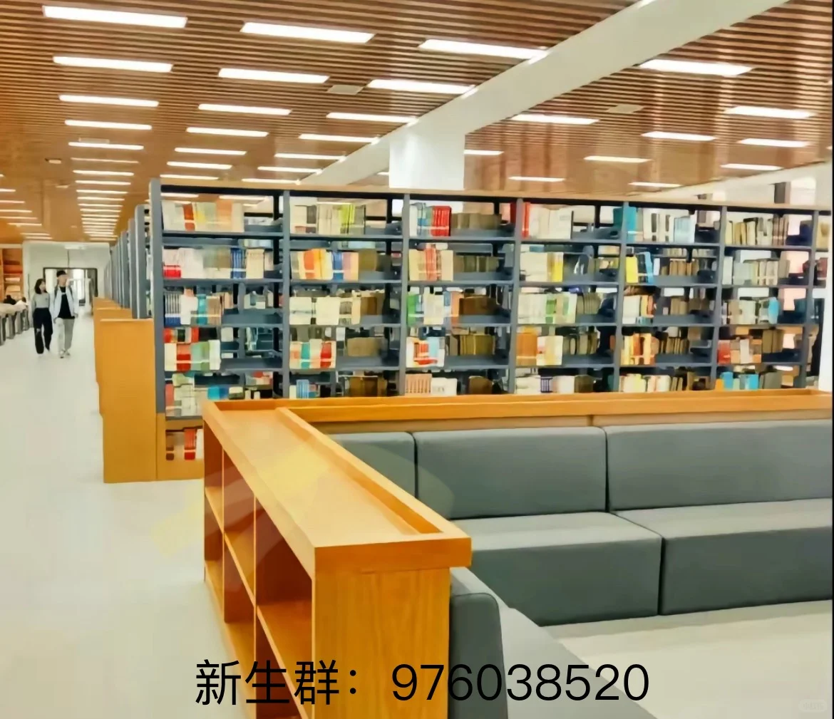 河北工程大学图书馆一角～