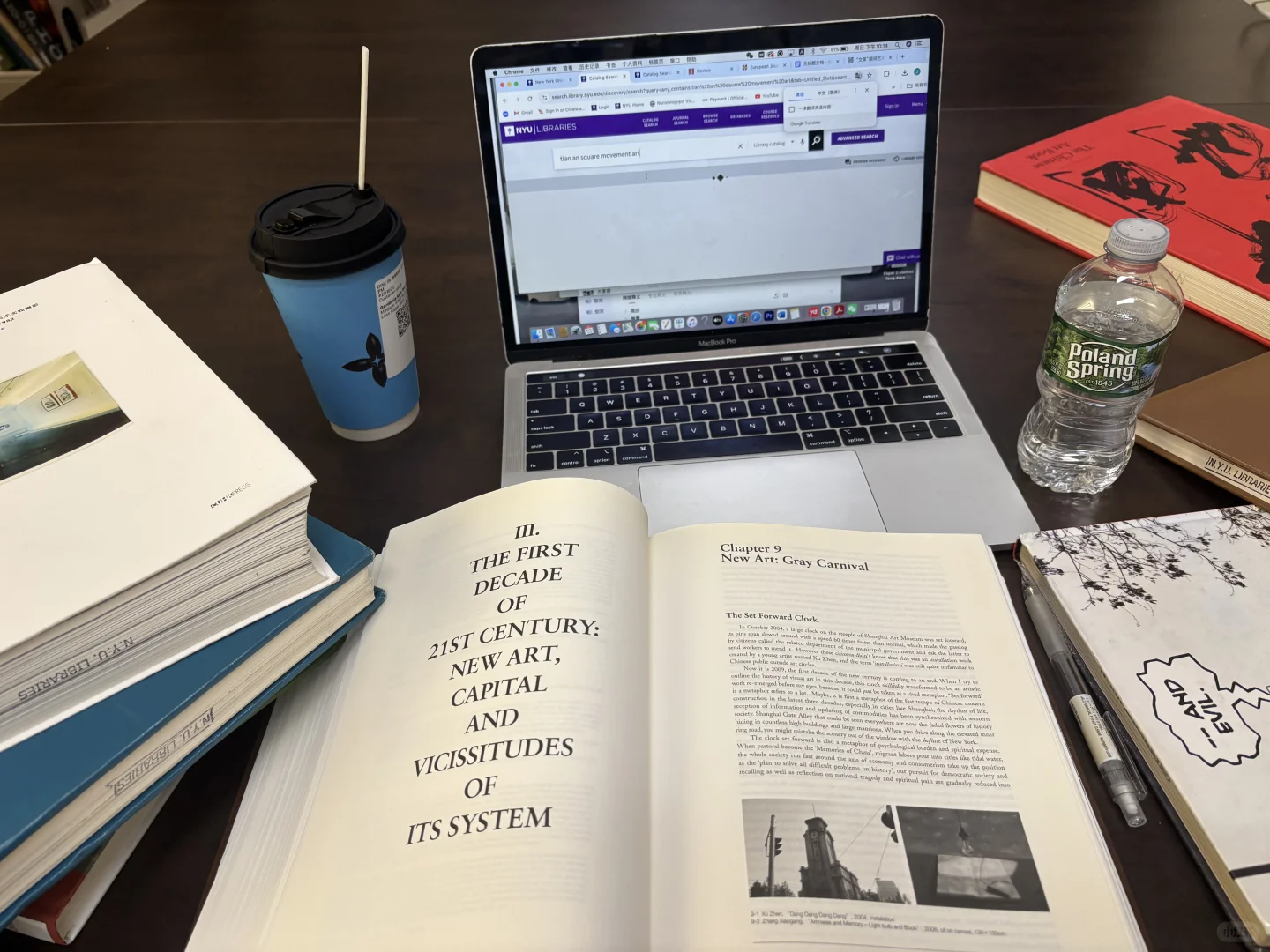 ?都给我去学！学成图书馆里的雕塑!!!