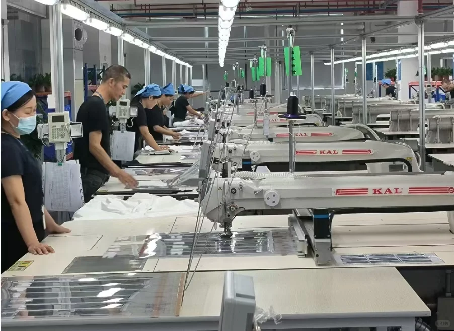 带你走进服装生产车间