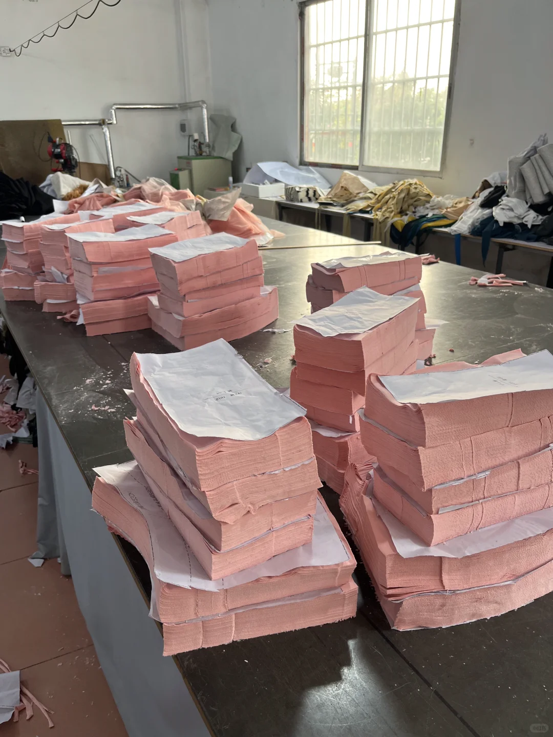 1500条裤子 服装工厂不做说有事放假了