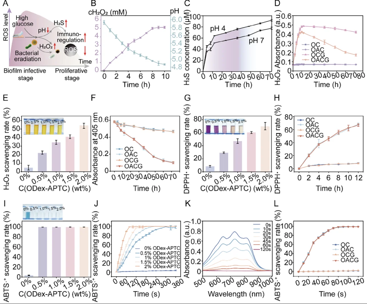 IF19! 智能水凝胶 创面