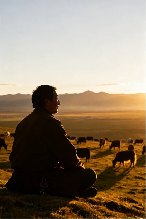 他的皱纹里，藏着羌牧源最看重的智慧