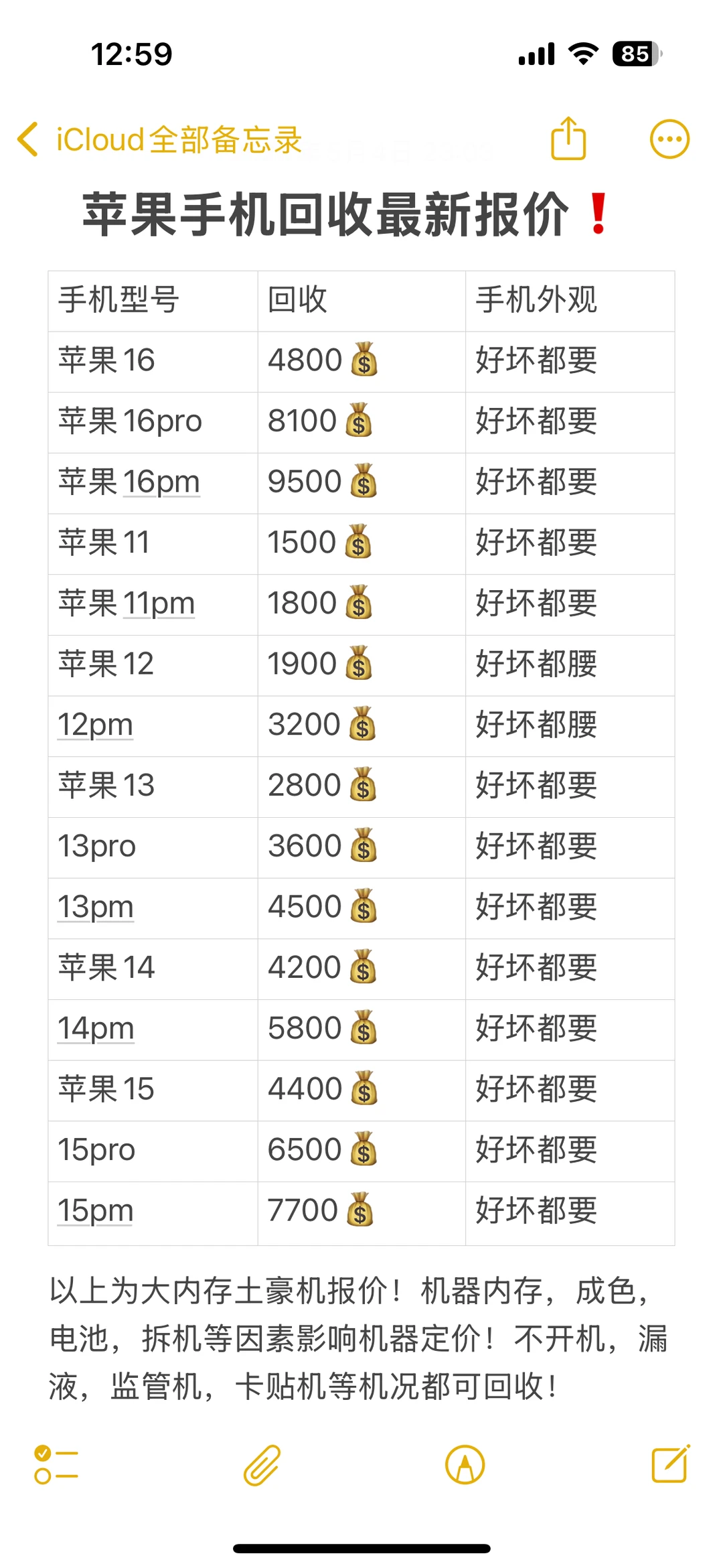 苹果二手机回收