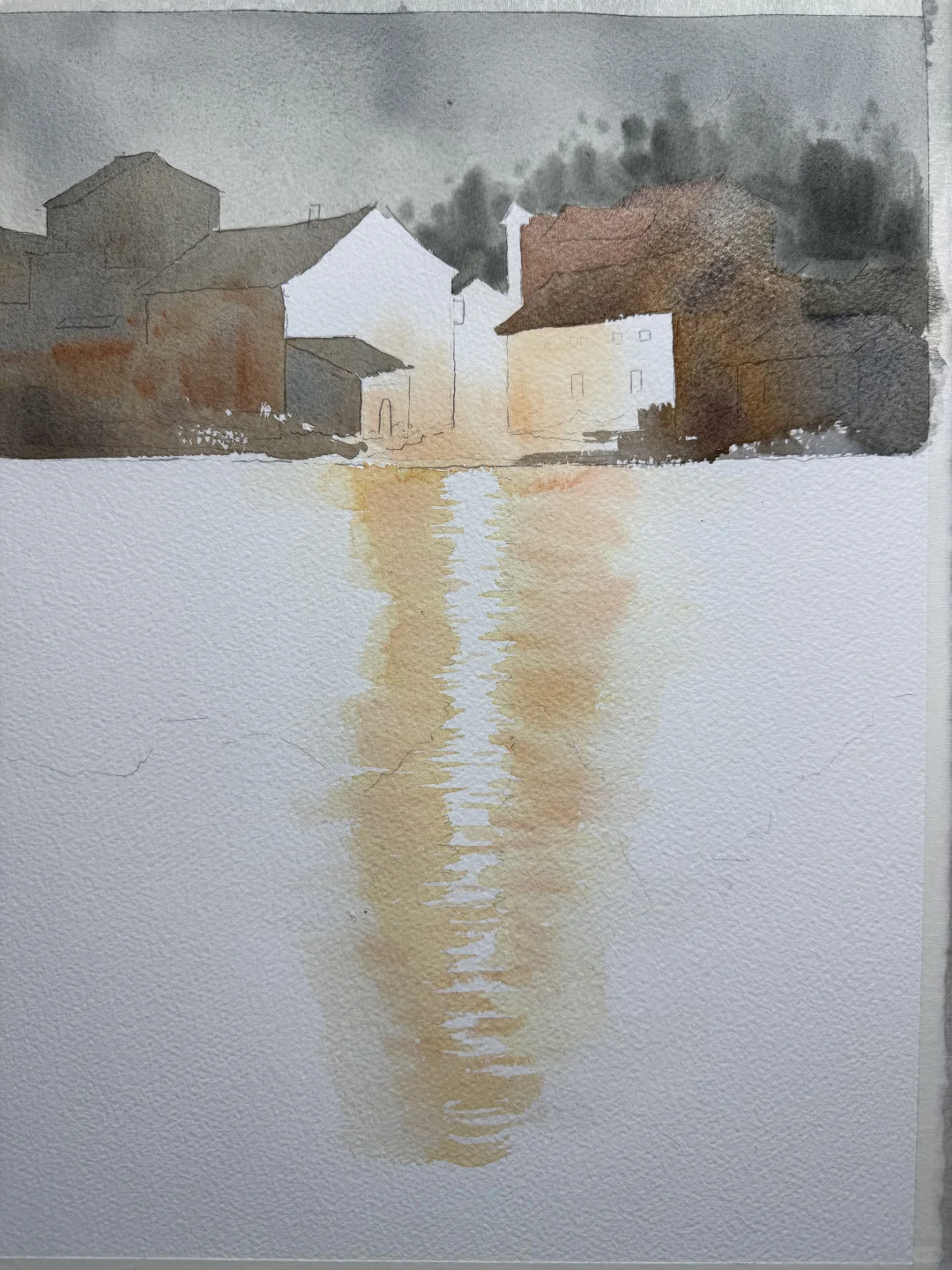 粉丝留言叫我画水,那必须要安排上呀