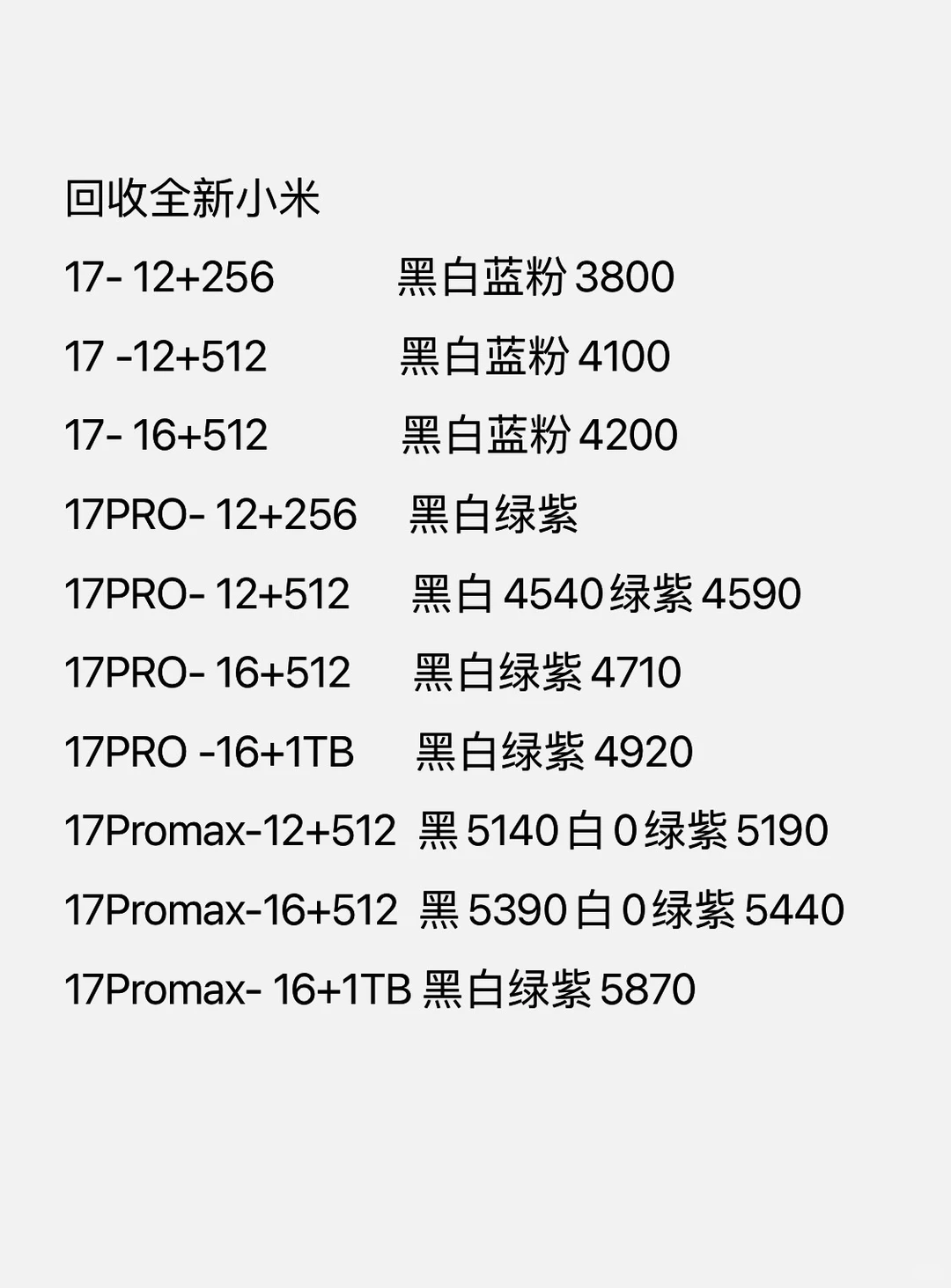 11月28日苹果回收行情 华强北回收报价