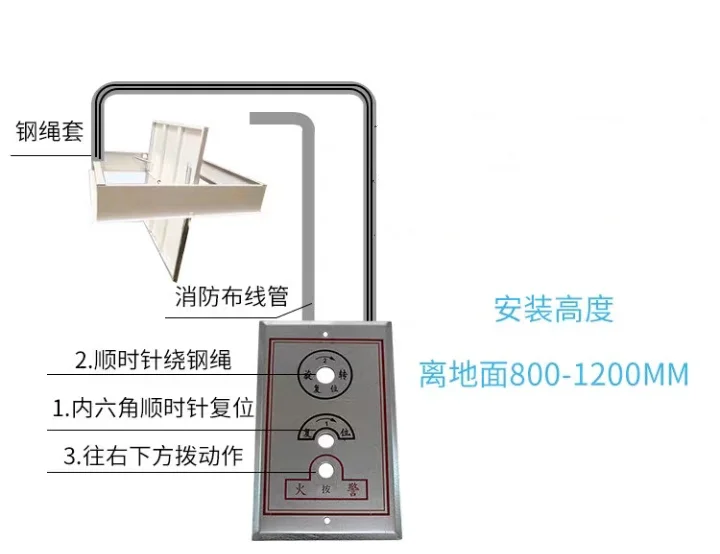 排烟防水阀远控执行器/防水阀执行机构