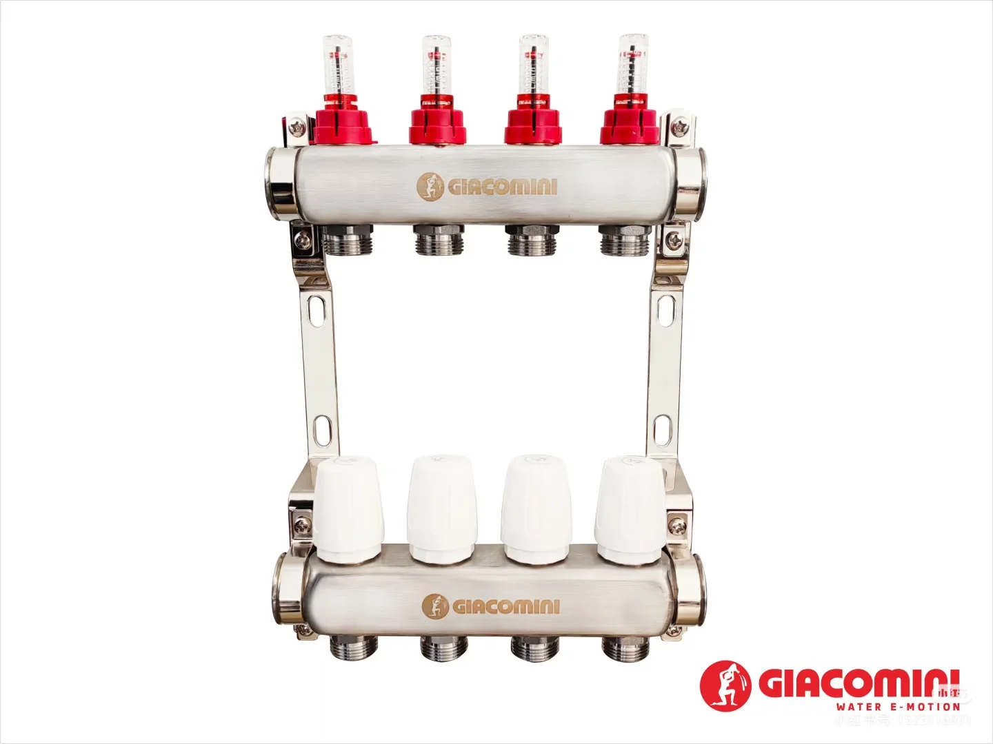 嘉科米尼不锈钢流量计分集水器R553CFS