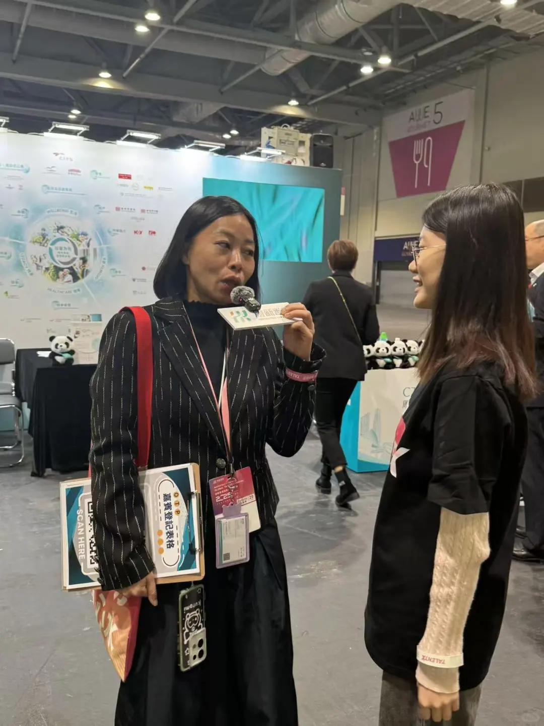 在Talent X逛到闭展！