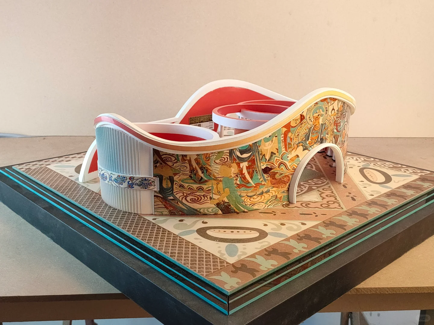 色彩绚烂的特装展厅模型