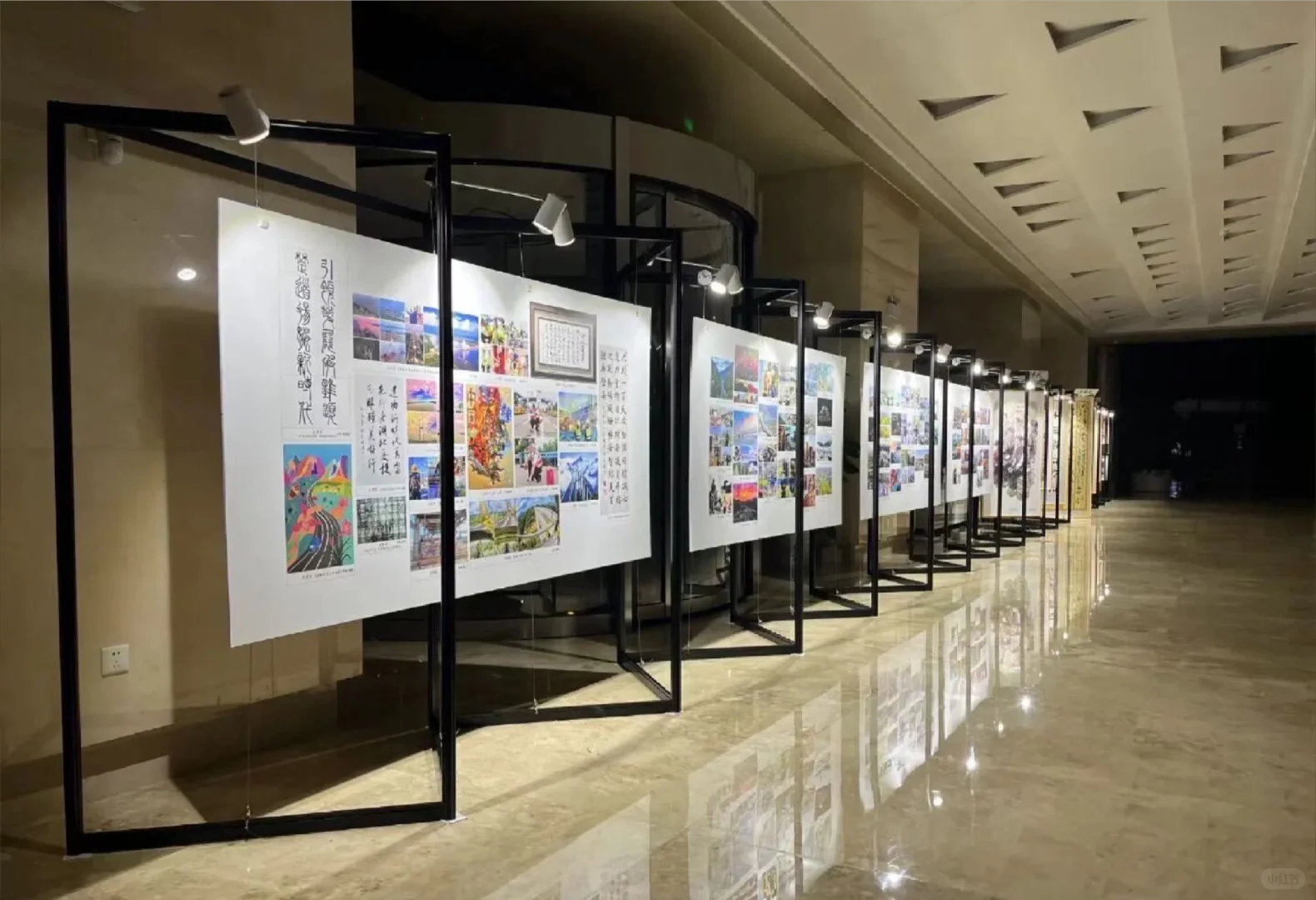 书画展布展选它！‖呼和浩特物料设计