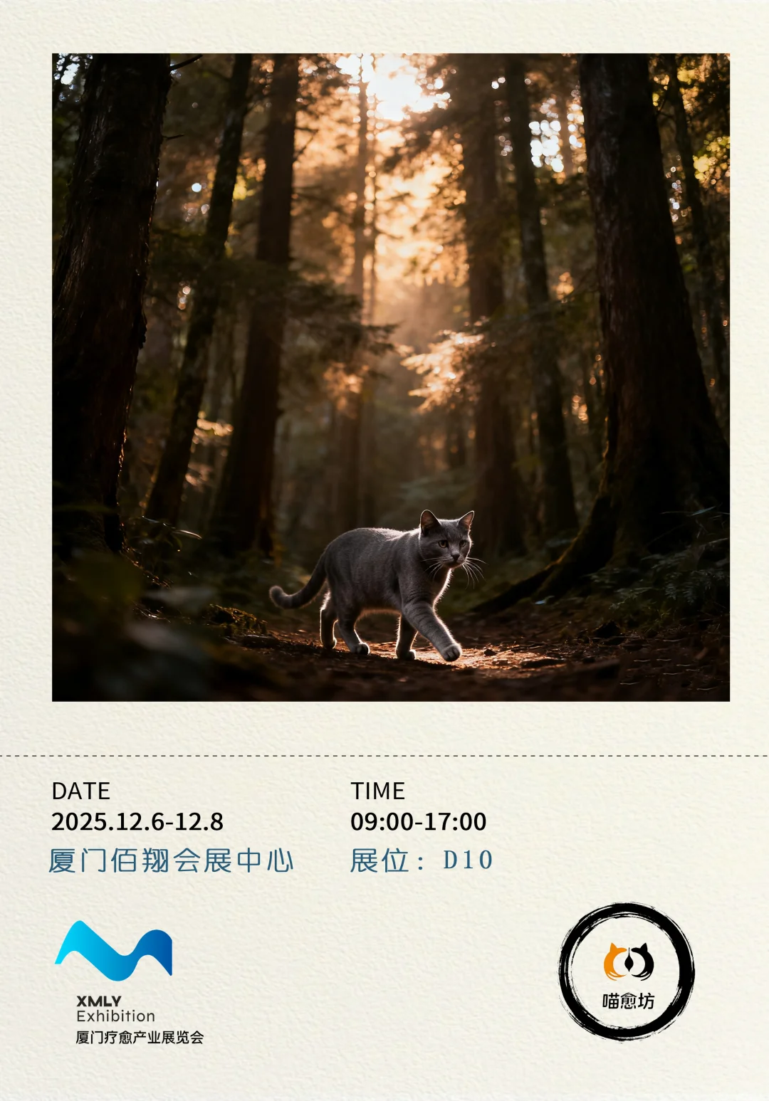 厦门疗愈展即将开始,12.6-8等你来!